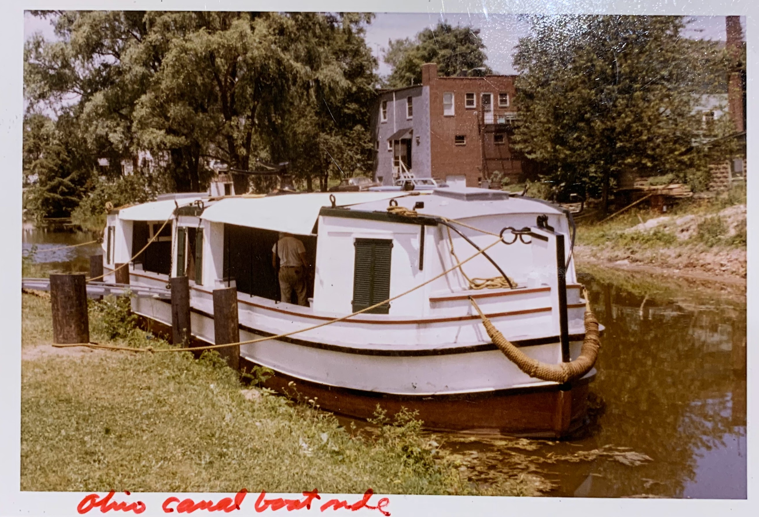 Canal Fulton Links The Past To The Present   St Helena Ii 1972 Wrhs Ohio Views Photograph Collection 